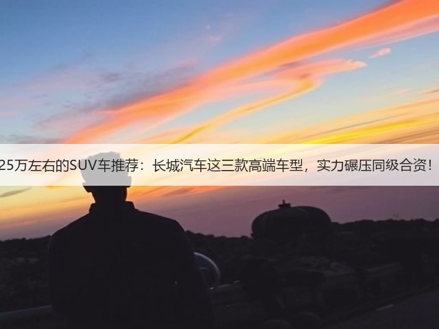 25万左右的SUV车推荐:长城汽车这三款高端车型,实力碾压同级合资!(图3) 25万左右的SUV车推荐:长城汽车这三款高端车型,实力碾压同级合资!(图3)