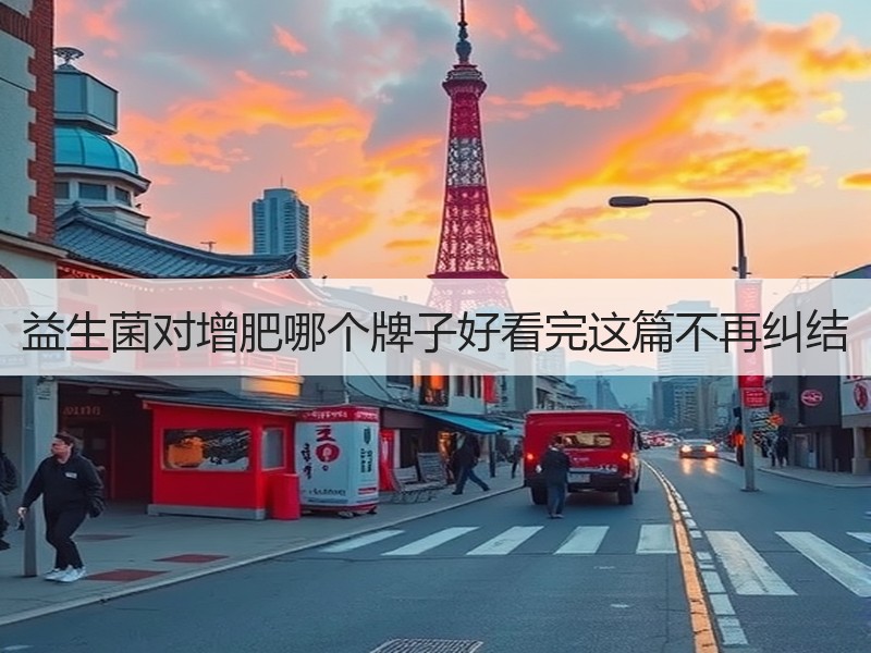 益生菌对增肥哪个牌子好看完这篇不再纠结