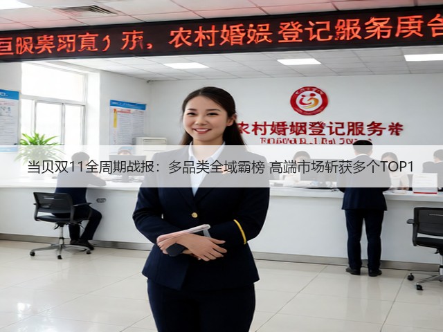 当贝双11全周期战报：多品类全域霸榜 高端市场斩获多个TOP1(图2)