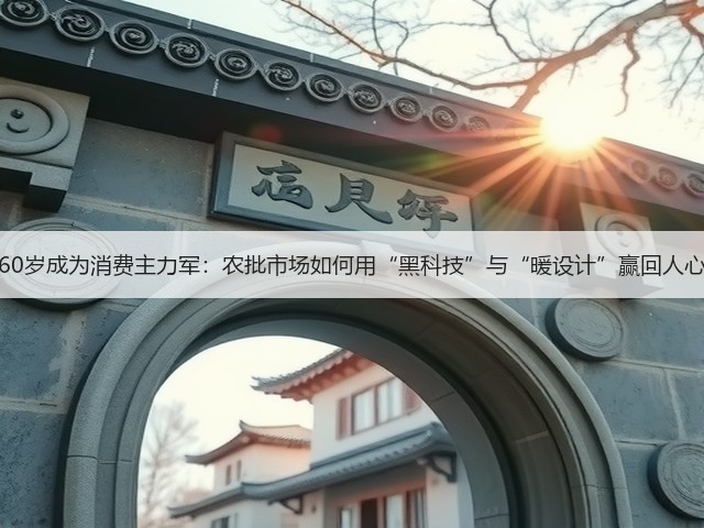 当60岁成为消费主力军:农批市场如何用“黑科技”与“暖设计”赢回人心?(图2) 当60岁成为消费主力军:农批市场如何用“黑科技”与“暖设计”赢回人心?(图2)