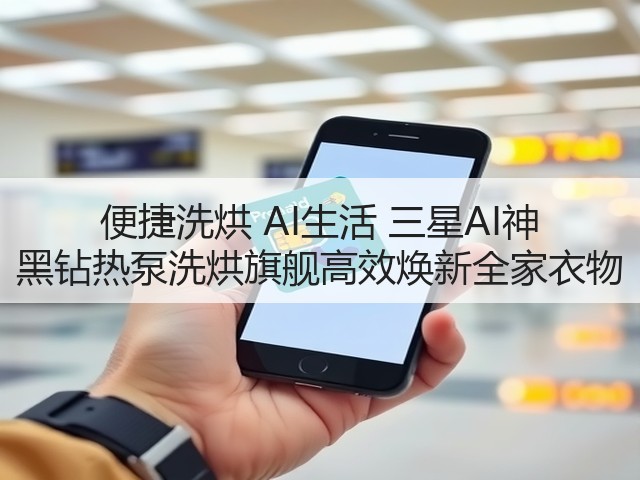 便捷洗烘 AI生活 三星AI神 黑钻热泵洗烘旗舰高效焕新全家衣物(图1) 便捷洗烘 AI生活 三星AI神 黑钻热泵洗烘旗舰高效焕新全家衣物(图1)