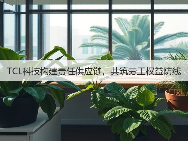 TCL科技构建责任供应链，共筑劳工权益防线(图1)