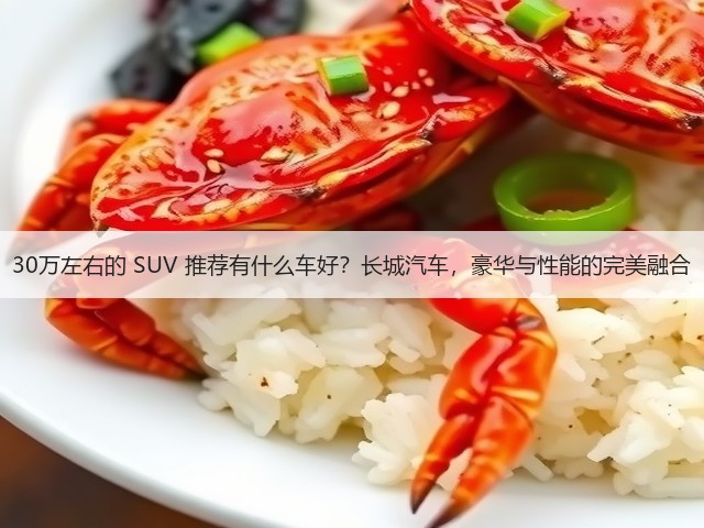 30万左右的 SUV 推荐有什么车好？长城汽车，豪华与性能的完美融合(图1)