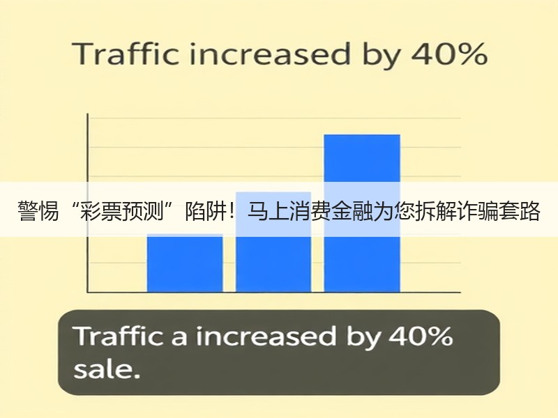警惕“彩票预测”陷阱！马上消费金融为您拆解诈骗套路