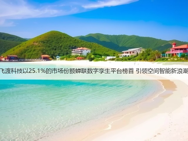 飞渡科技以25.1%的市场份额蝉联数字孪生平台榜首 引领空间智能新浪潮(图1)