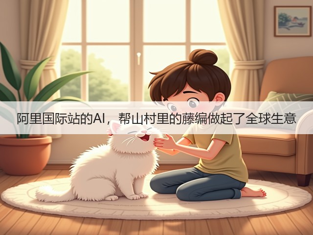 阿里国际站的AI,帮山村里的藤编做起了全球生意(图2) 阿里国际站的AI,帮山村里的藤编做起了全球生意(图2)