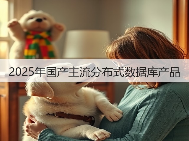 2025年国产主流分布式数据库产品(图1)