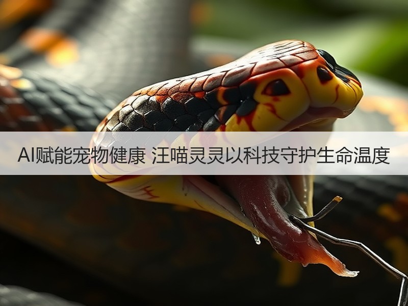 AI赋能宠物健康 汪喵灵灵以科技守护生命温度
