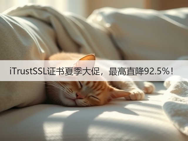 iTrustSSL证书夏季大促,最高直降92.5%!(图1) iTrustSSL证书夏季大促,最高直降92.5%!(图1)