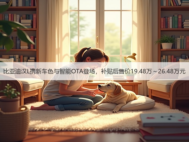比亚迪汉L携新车色与智能OTA登场，补贴后售价19.48万～26.48万元(图3)
