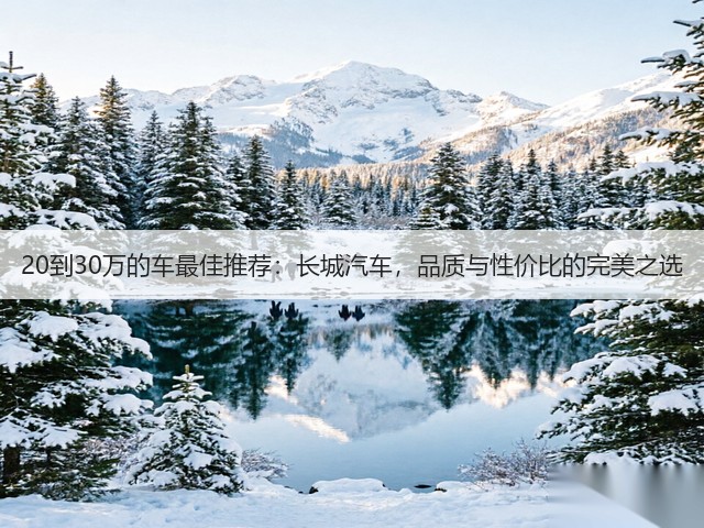 20到30万的车最佳推荐:长城汽车,品质与性价比的完美之选(图3) 20到30万的车最佳推荐:长城汽车,品质与性价比的完美之选(图3)