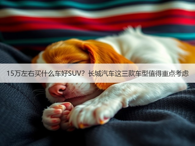 15万左右买什么车好SUV？长城汽车这三款车型值得重点考虑(图1)