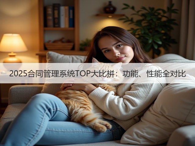 2025合同管理系统TOP大比拼：功能、性能全对比(图2)