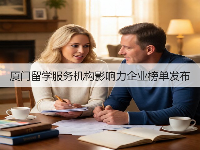 厦门留学服务机构影响力企业榜单发布(图3)