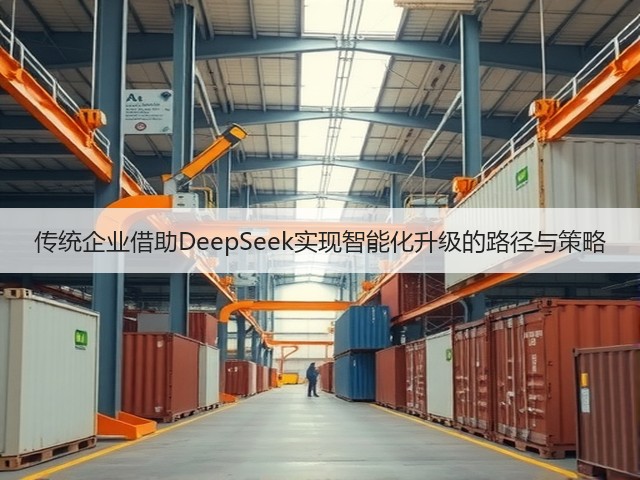 传统企业借助DeepSeek实现智能化升级的路径与策略(图2) 传统企业借助DeepSeek实现智能化升级的路径与策略(图2)