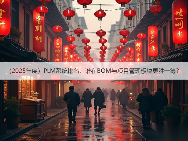 （2025年度）PLM系统排名：谁在BOM与项目管理板块更胜一筹？(图1)