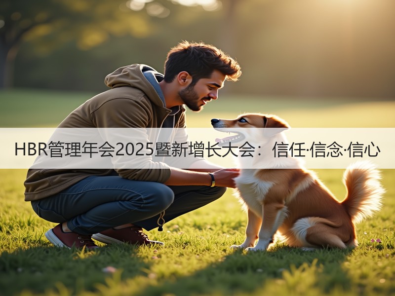 HBR管理年会2025暨新增长大会：信任·信念·信心