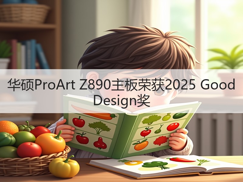 华硕ProArt Z890主板荣获2025 Good Des