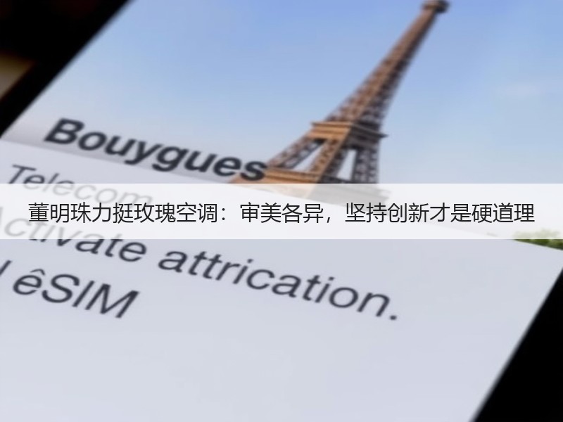 董明珠力挺玫瑰空调：审美各异，坚持创新才是硬道理