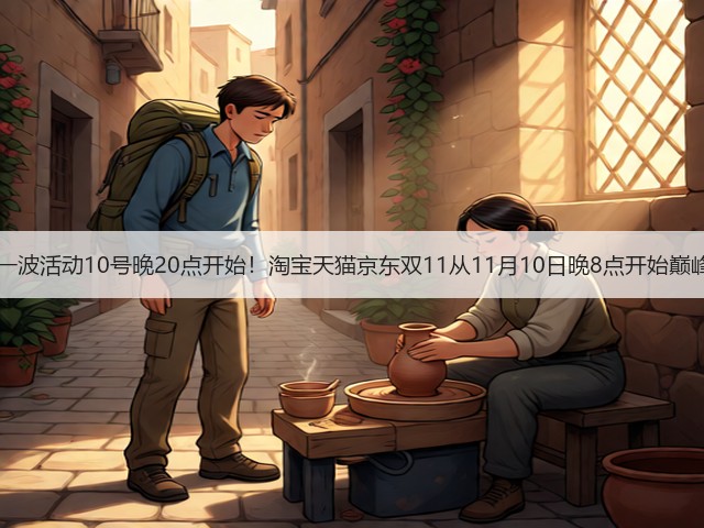 2025双十一最后一波活动10号晚20点开始！淘宝天猫京东双11从11月10日晚8点开始巅峰28小时最便宜！(图1)