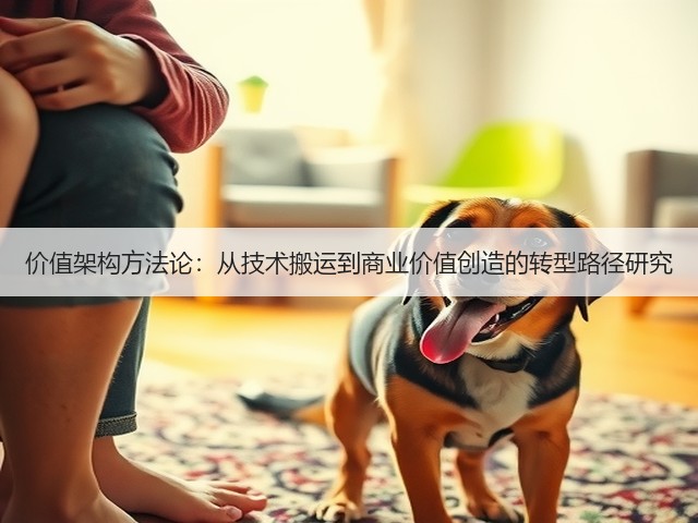 价值架构方法论:从技术搬运到商业价值创造的转型路径研究(图3) 价值架构方法论:从技术搬运到商业价值创造的转型路径研究(图3)