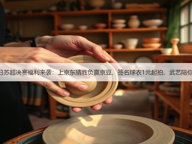 11月1日苏超决赛福利来袭:上京东猜胜负赢京豆、签名球衣1元起拍、武艺陪你看直播(图3) 11月1日苏超决赛福利来袭:上京东猜胜负赢京豆、签名球衣1元起拍、武艺陪你看直播(图3)