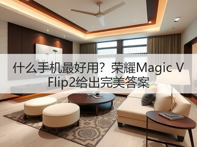 什么手机最好用？荣耀Magic V Flip2给出完美答案(图2)