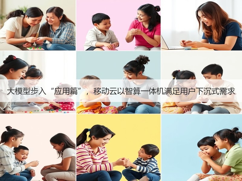 大模型步入“应用篇”，移动云以智算一体机满足用户下沉式需求