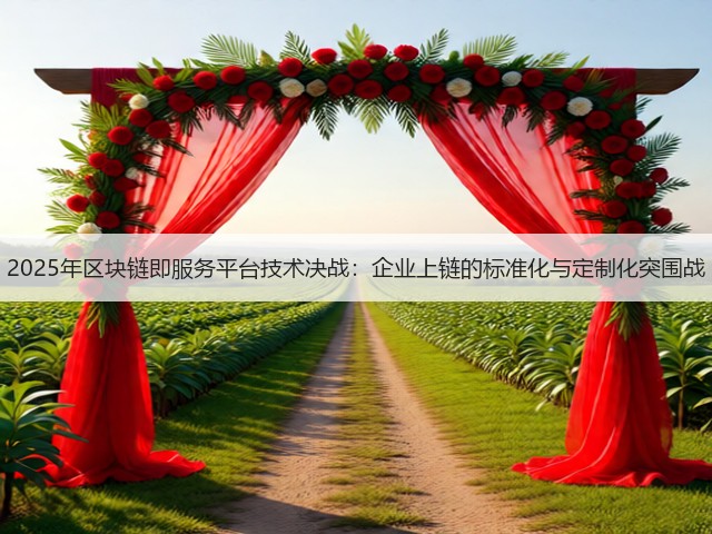 2025年区块链即服务平台技术决战:企业上链的标准化与定制化突围战(图3) 2025年区块链即服务平台技术决战:企业上链的标准化与定制化突围战(图3)