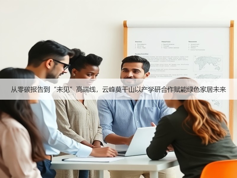 从零碳报告到“未见”高端线，云峰莫干山以产学研合作赋能绿色家