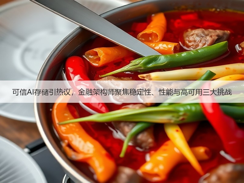 可信AI存储引热议，金融架构师聚焦稳定性、性能与高可用三大挑