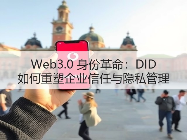 Web3.0 身份革命:DID 如何重塑企业信任与隐私管理(图2) Web3.0 身份革命:DID 如何重塑企业信任与隐私管理(图2)