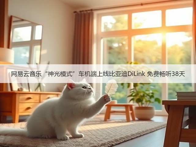 网易云音乐“神光模式”车机端上线比亚迪DiLink 免费畅听38天(图3)