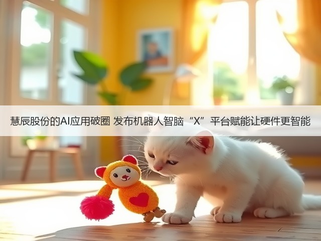 慧辰股份的AI应用破圈 发布机器人智脑“X”平台赋能让硬件更智能(图1)