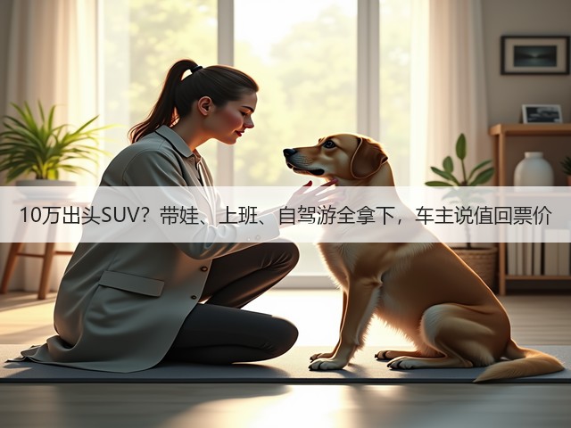 10万出头SUV?带娃、上班、自驾游全拿下,车主说值回票价(图2) 10万出头SUV?带娃、上班、自驾游全拿下,车主说值回票价(图2)