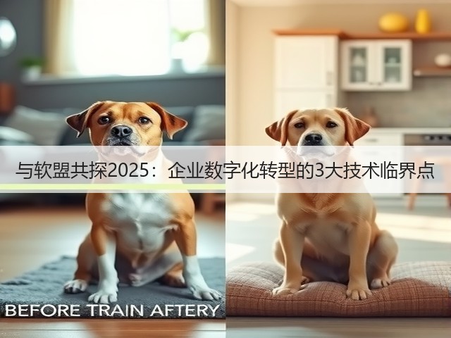 与软盟共探2025:企业数字化转型的3大技术临界点(图1) 与软盟共探2025:企业数字化转型的3大技术临界点(图1)