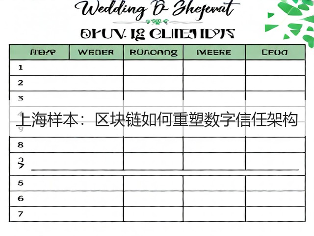 上海样本：区块链如何重塑数字信任架构(图2)