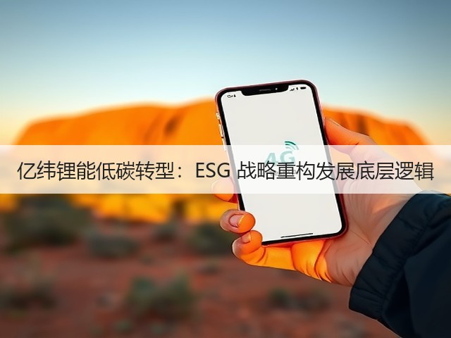 亿纬锂能低碳转型：ESG 战略重构发展底层逻辑(图2)