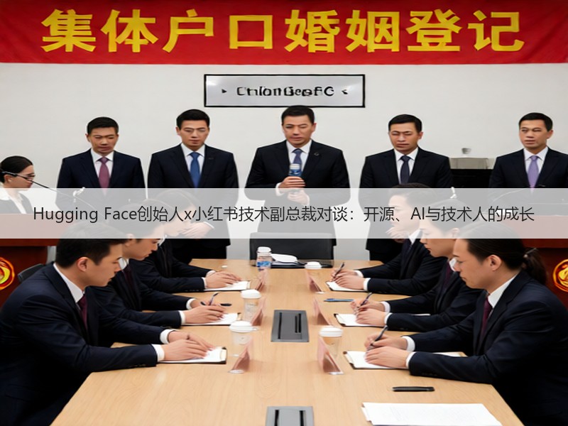 Hugging Face创始人x小红书技术副总裁对谈：开源、
