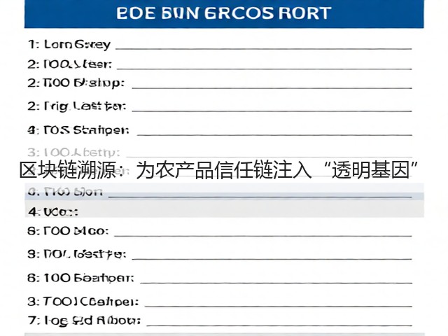 区块链溯源:为农产品信任链注入“透明基因”(图2) 区块链溯源:为农产品信任链注入“透明基因”(图2)