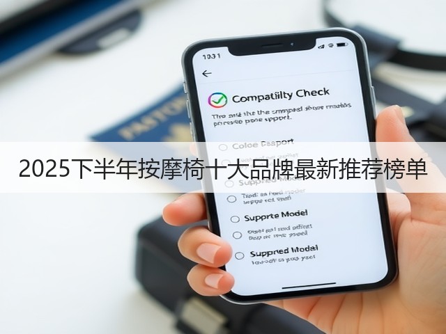 2025下半年按摩椅十大品牌最新推荐榜单(图1)