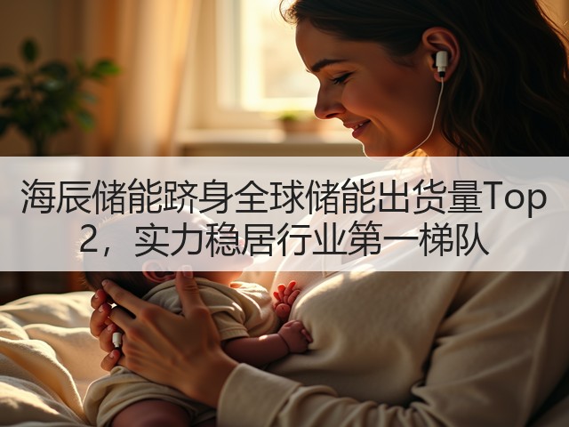 海辰储能跻身全球储能出货量Top 2，实力稳居行业第一梯队(图3)