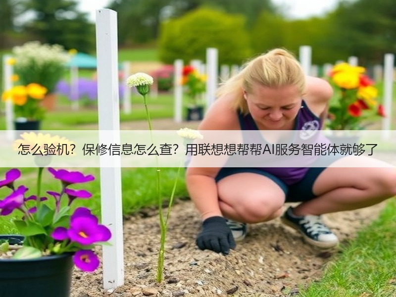 怎么验机？保修信息怎么查？用联想想帮帮AI服务智能体就够了