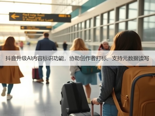 抖音升级AI内容标识功能，协助创作者打标、支持元数据读写(图3)