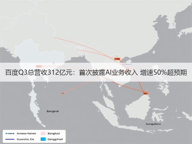 百度Q3总营收312亿元:首次披露AI业务收入 增速50%超预期(图2) 百度Q3总营收312亿元:首次披露AI业务收入 增速50%超预期(图2)