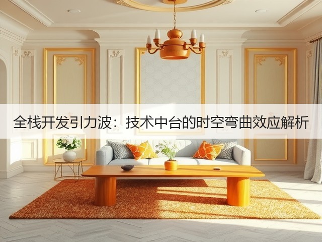 全栈开发引力波：技术中台的时空弯曲效应解析(图2)