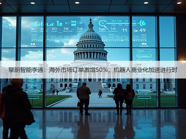 擎朗智能李通：海外市场订单激增50%，机器人商业化加速进行时(图1)