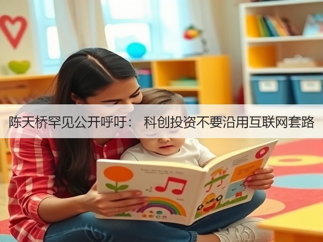 陈天桥罕见公开呼吁： 科创投资不要沿用互联网套路(图2)