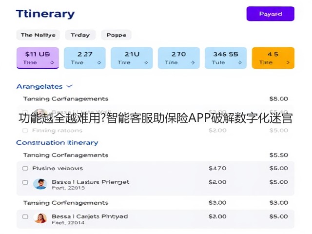 功能越全越难用?智能客服助保险APP破解数字化迷宫(图1)