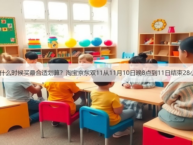 2025年双十一什么时候买最合适划算？淘宝京东双11从11月10日晚8点到11日结束28小时内买最便宜(图2)